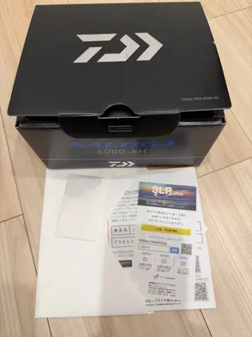 미사용 DAIWA SALTIGA 6000-XH