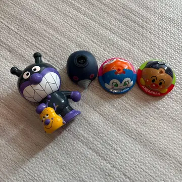 호빵맨 캐릭터 피규어 4세트