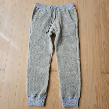 AKM 보아 플리스 조거 팬츠 M 사이즈 그레이