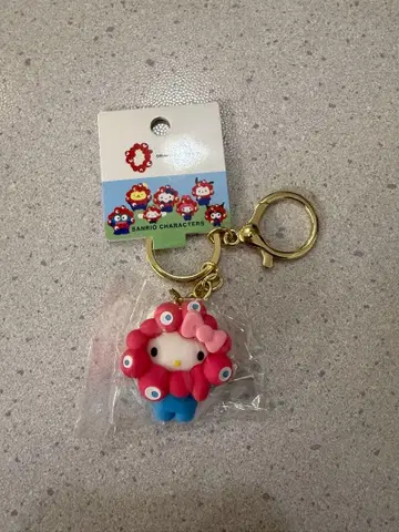 산리오 미야쿠미야쿠 키링 파스텔 키티