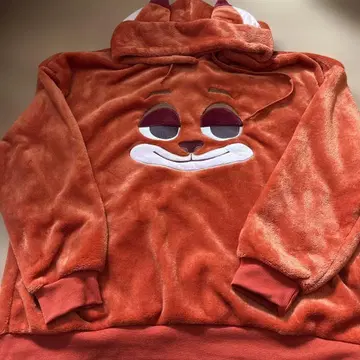 새상품 주토피아 닉 플리스 후드티 L 사이즈