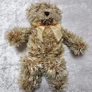 REGALO 베이지 곰 모양 봉제 인형 2체 세트