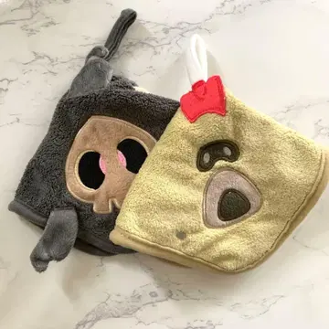 핸드 타월 모래두지 해골몽