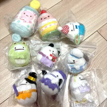 다양한 유령 케이크 딸랑딸랑 타피오카 세트