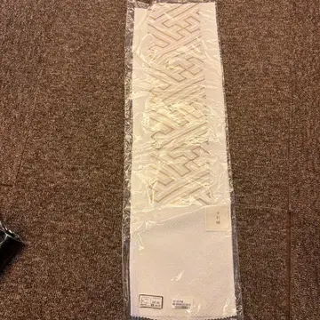 수제 자수 장식용 깃 100% 실크 약 25cm x 100cm