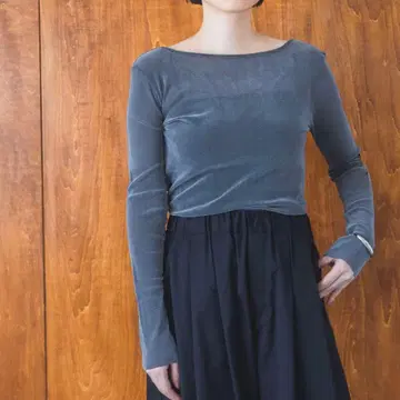 시어 벨로아 티셔츠 Apart by lowrys