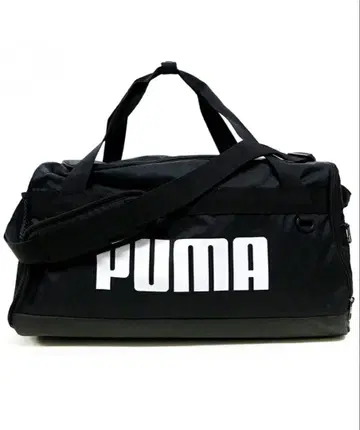 PUMA 블랙 로고 더플백 S 푸마 챌린저 보스턴 백