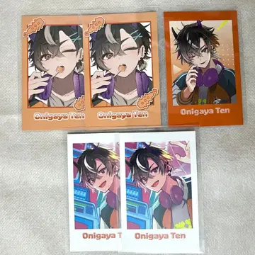 네오포르테 오니가야 텐 기념 폴라로이드풍 카드