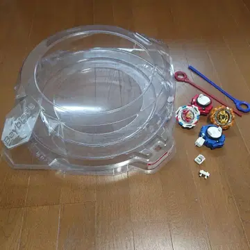 베이블레이드 배틀 스타디움 투명 베이블레이드 2개