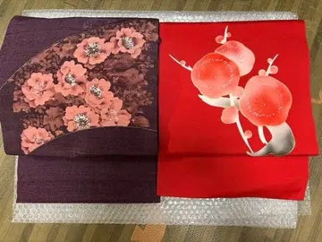 9치 나고야 오비 러블리 스타일 꽃무늬 2장 세트