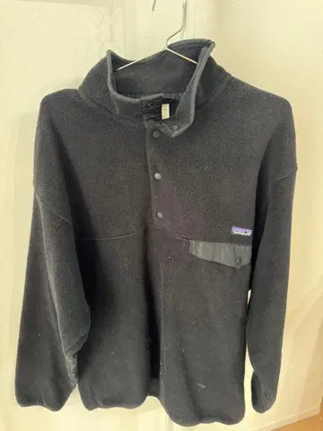 Patagonia Synchilla 플리스 자켓 L 사이즈 블랙