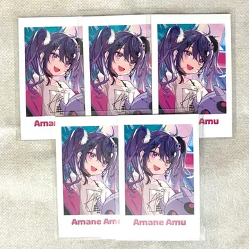 네오포르테 아마네 아뮤 기념 폴라로이드풍 카드