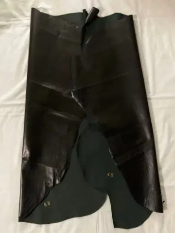 이탈리아제 램 가죽 스트레치 가공 (2장 세트 블랙 컬러)