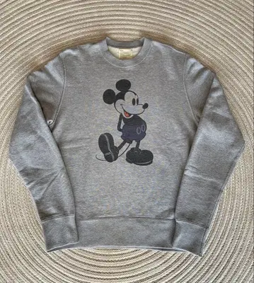 넥서스 7 LOOPWHEELER 미키 디즈니 맨투맨 사이즈 M