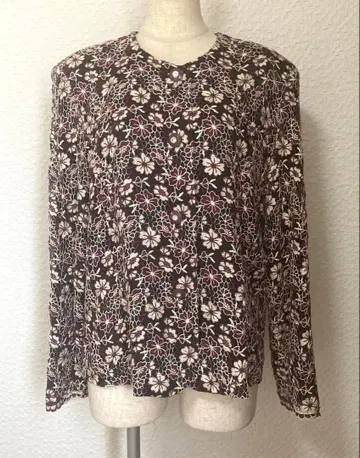 HB CREATED BY HORIBE 자켓 꽃무늬 자수 일본제