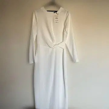 ZARA 화이트 원피스 택 포함