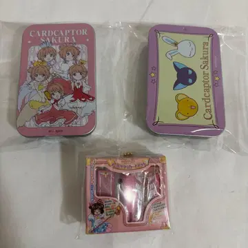 카드캡터 사쿠라 미니어처 DX 올 사쿠라 카드 세트 한정판 캔 케이스