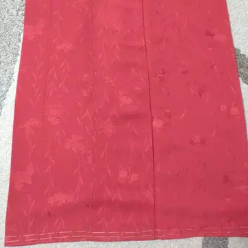 [ 새상품 ] 기모노 순수 실크 이로무지 빨간색