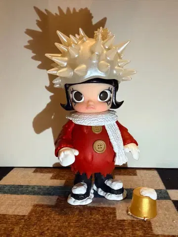 가시 모자 눈사람 피규어