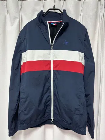 clunt XL 나일론 자켓 네이비/화이트/레드