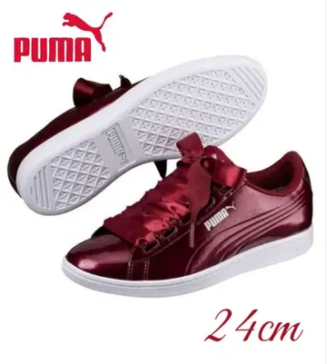 새상품 미사용 [ PUMA ] 우먼 비키 리본 P