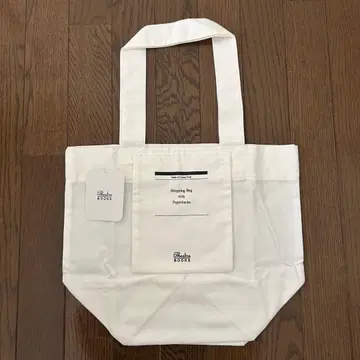 극장 쇼핑백 White