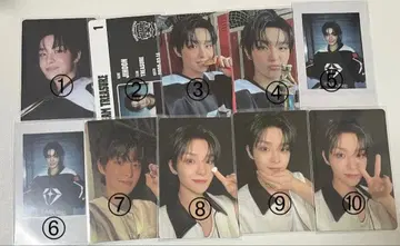 treasure 지훈 트레이딩 카드