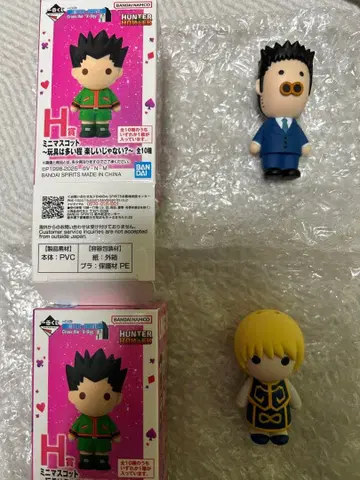 HUNTER x HUNTER 미니 피규어 세트 크라피카 레오리오