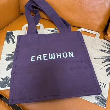 EREWHON 토트백 쇼핑백 2개 세트 미사용 새상품