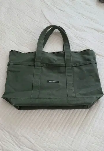 marimekko 올리브 그린 토트백
