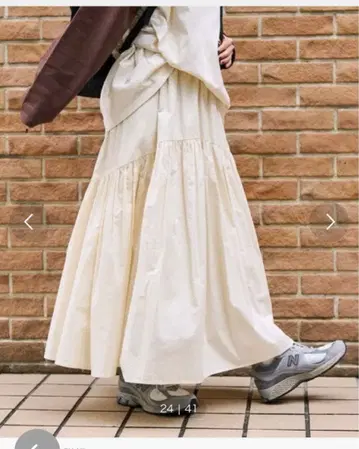 라운드 캉캉 스커트