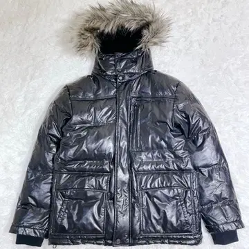 올드 유니클로 다운 자켓 퍼 시크 스타일 광택 L 00sy2