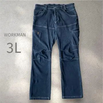 WORKMAN 방한 스트레치 마이크로웜 팬츠 그레이 데님 3L