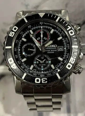 SEIKO 손목시계 SNA225P1 쿼츠 크로노그래프 달력