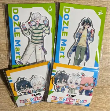 도즈루사 아크릴 스탠드 훼미리마트 온리 오라후군 4세트