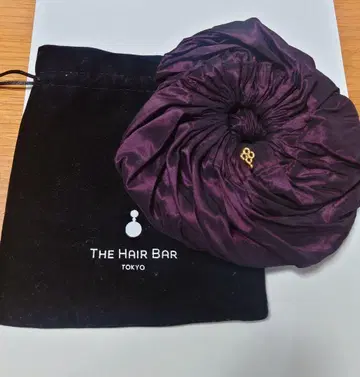 코렛 마루프 퍼플 헤어 스크런치