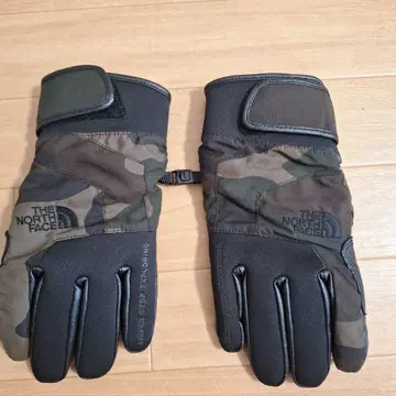 THE NORTH FACE 카모플라쥬 방한 장갑 스마트폰 대응