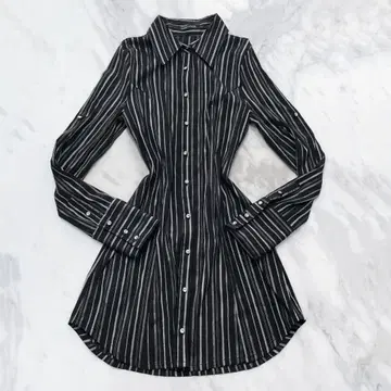 헤이세이 갸루 라메 보더 미니 원피스 dia 계열 마즈 계열 펑크 y2k