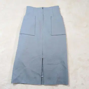 TwelveAgenda 타이트 스커트 S 탁한 블루 링ZIP