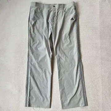 아디다스 XXL 골프 팬츠 그레이 자수 로고