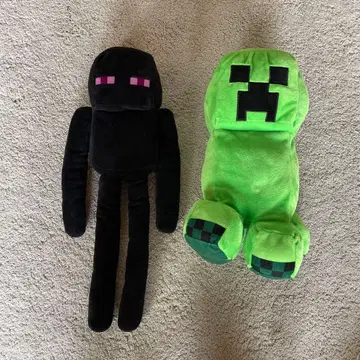 엔더맨과 크리퍼 봉제 인형 세트