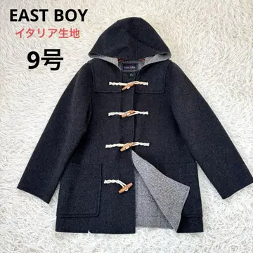 이스트 보이 이탈리아 원단 더플 코트 차콜 그레이 9호