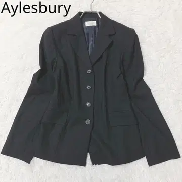 앨리스버리 테일러드 자켓 싱글 캐주얼 포멀 블랙