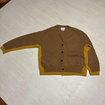 Yoke connecting cardigan 사이즈 2