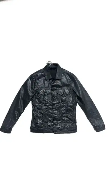 코팅 데님 자켓