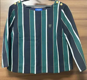 BLUE LABEL CRESTBRIDGE 스트라이프 8부 소매 상의 38