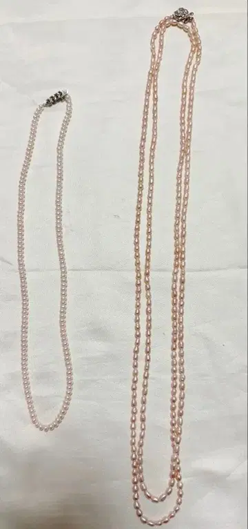 목걸이 세트 담수 펄 진주 관혼상제 결혼식 고급