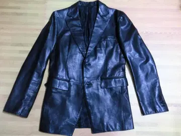 5351 일본제 소가죽 2B 테일러드 자켓 L 사이즈(3) 가죽 본절