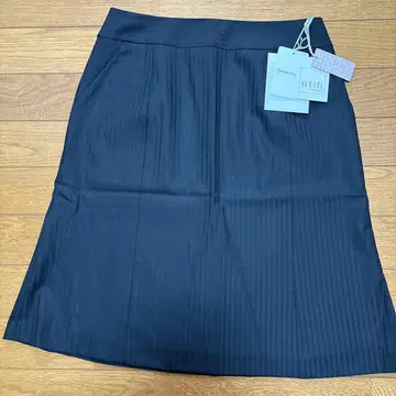 하루야마 여성용 STRESS RELIEF 블랙 무릎 기장 스커트 9AR