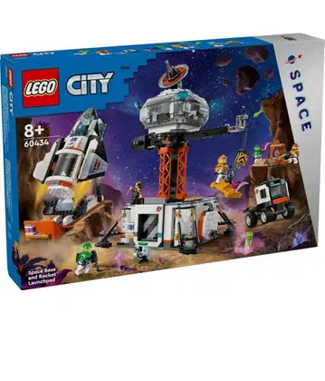 LEGO City 우주 기지와 로켓 발사대 60434